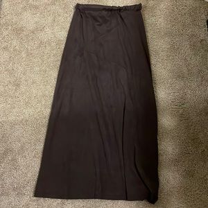Promesa Long Dark Brownish Skirt